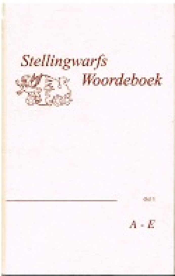 Henk Bloemhoff/Stellingwarfs Woordeboek Stellingwarfs-Hollaans